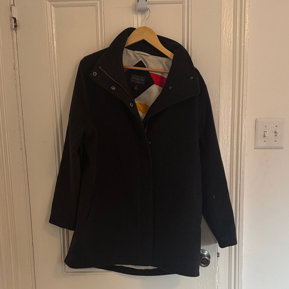 Pendleton Black Trench Coat